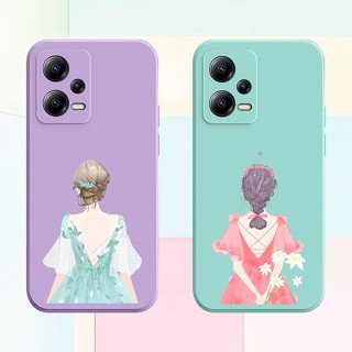 เคส  Redmi Note 11 Pro เคส  Redmi Note 11 เคส  Redmi Note 11S เคส  Redmi Note 12  เคสโทรศัพท์ ซิลิโคนเหลว เคสนิ่ม CSF_B1_A