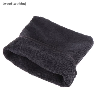 ถุงมือผ้าขนหนู ใช้ซ้ําได้ สําหรับทําความสะอาดผิวหน้า huj