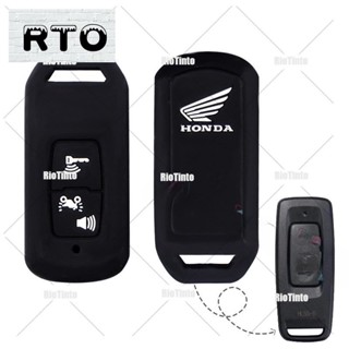 Riotinto รีโมตกุญแจรถจักรยานยนต์ ซิลิโคน สําหรับ Honda VARIO PCX 150 Click GC 150 V2 PCX-160 PCX160 PCX160 2021-2022 Adv350 Click160 Lead125