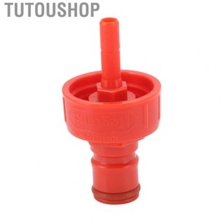 Tutoushop G1/4 Carbonation Cap Ball Lock Type Robust Lightweight ABS Carbonation PET YU