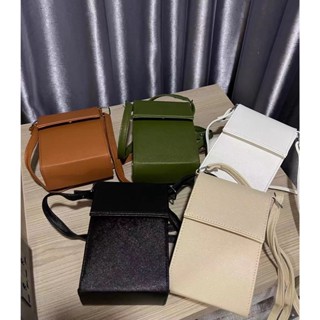 (HB-697) กระเป๋าแฟชั่น กระเป๋าหนังทรงโฟน สะพายข้าง Crossbody ทรงสวย