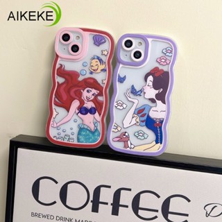 เคสโทรศัพท์มือถือ TPU นิ่ม ปิดด้านหลัง ลายนางเงือก สโนว์ไวท์ น่ารัก สําหรับ Realme C35 C30 C30S C21Y C25Y C21 C17 C25 C25S C15 C12 C20 C20A C11 2020 2021