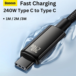 Baseus  สายชาร์จเร็ว Tungsten Gold  Fast Charging Data Cable Type-C to Type-C 240W