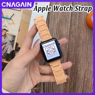 Cnagain สายนาฬิกาข้อมือคาร์บอนไฟเบอร์ สําหรับ Apple Watch 49 มม. 45 มม. 41 มม. 44 มม. 40 มม. 42 มม. 38 มม. Smart Watch Series Ultr 8 7 6 5 4 3 2 1 iWatch