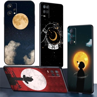 เคสโทรศัพท์มือถือ ซิลิโคนนิ่ม TPU ลายดวงจันทร์ BS79 สําหรับ Realme 10T 11 Pro 11 Pro+ C55 C33 2023 GT Neo5 SE GT3 Narzo N55 N53