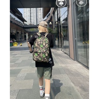 พร้อมส่ง BAPE BABY MILO DAY PACK กระเป๋าเป้สะพายหลัง ลายพราง ลิงน้อย สีเขียว สําหรับเด็ก