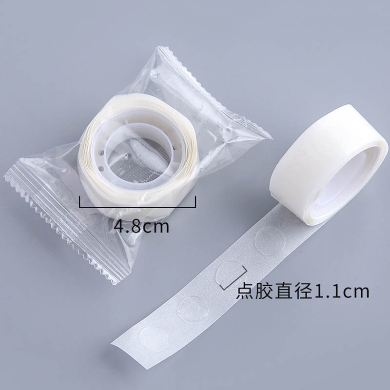 เทปกาวเรซิ่น ลายจุด สองด้าน อุปกรณ์เสริม สําหรับตกแต่ง DIY 100 ชิ้น ราคา ถูกที่สุด ดีลบีเคเค แกลเลอรีภาพที่ 5