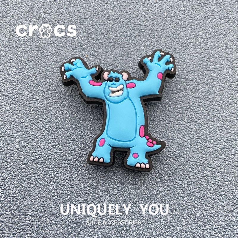 Crocs jibbitz หัวเข็มขัด ลายการ์ตูนดิสนีย์ ดอกไม้ สําหรับตกแต่งรองเท้า Crocs