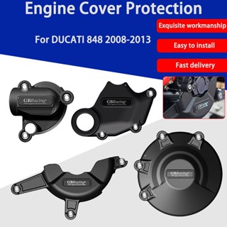 ฝาครอบป้องกันเครื่องยนต์ สําหรับ DUCATI 848 2008-2013