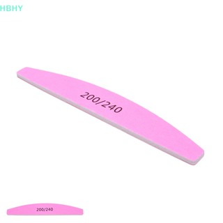 Hb บล็อกฟองน้ําขัดเล็บ สีชมพู สําหรับร้านเสริมสวย 200 240 HY