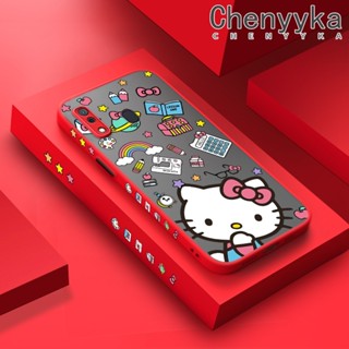 สําหรับ Samsung galaxy A30 A20 M20 เคสการ์ตูน สร้างสรรค์ Hello Kitty กรอบซิลิโคนนิ่ม เคสด้านข้าง เคสโทรศัพท์ แบบใส ฝ้า