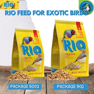 RIO Finches อาหารนกฟินซ์ มีส่วนผสมของธัญพืชนานาชนิด อุดมไปด้วยสารอาหารที่สำคัญ (Package 500G / 1KG)