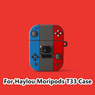 【ของแท้】เคสหูฟัง แบบนิ่ม ลายการ์ตูน สําหรับ Haylou Moripods T33 Haylou T33