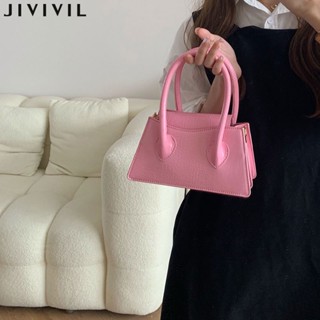 JIVIVIL นังเด็กกระเป๋า crossbody กางเกงขาเดียวของกางเกงในแบบเกาหลีแฟชั่นง่ายทุกอย่างพกพากระเป๋าสี่เหลี่ยมขนาดเล็ก