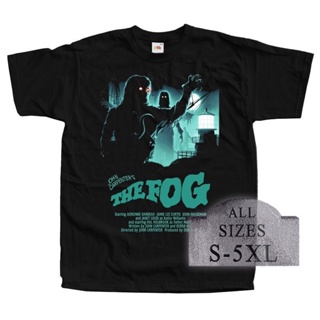 เสื้อยืด ผ้าฝ้าย พิมพ์ลายโปสเตอร์ The Fog V7 Horror ทุกขนาด S-5Xl