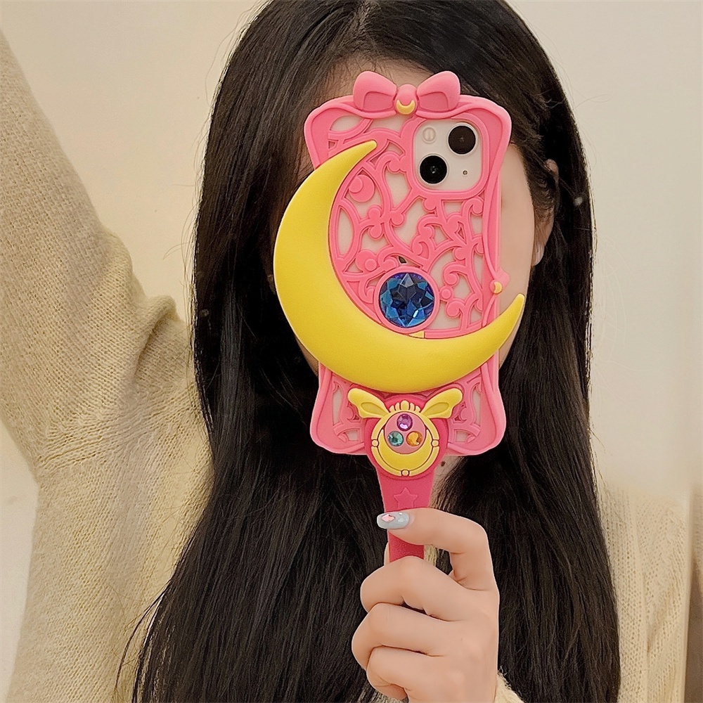Star Moon Stick Magic เคสโทรศัพท ์ สําหรับ IPhone 14 ProMax 13 12 11 Pro Max 12 Pro Max 13 12 Pro 14 Plus กรณี B02