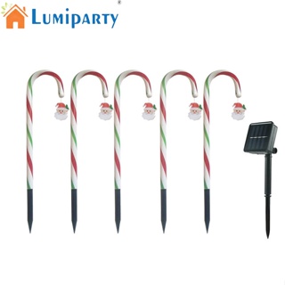 Lumiparty โคมไฟ Led พลังงานแสงอาทิตย์ สําหรับตกแต่งสวน สนามหญ้า กลางแจ้ง