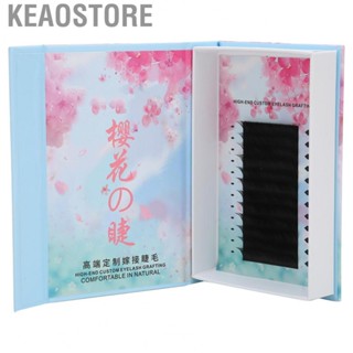 Keaostore False Eyelash  0.05C V-Shaped Portable False Lashes Set False Lashes Eyelash Extension Tool  for Women Girls Makeup