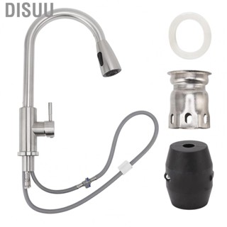 Disuu Pulldown Kitchen Faucet  Universal Brushed Kitchen Tap  for Bathroom