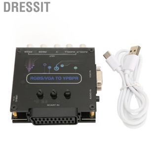 Dressit RGBS VGA SCART To YPBPR Component Converter For SFC For Genesis For N64 Hot