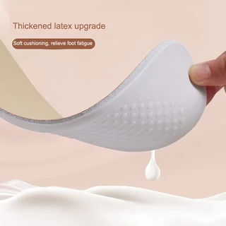 หนัง Latex กีฬา Insoles Shock-Absorbing Soft Foot Cushions สําหรับฟิตเนสฤดูร้อน