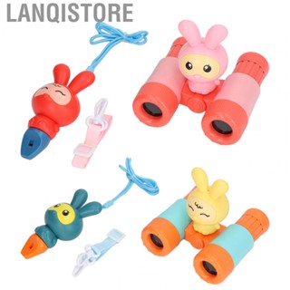 Lanqistore Kids Binoculars  Binoculars Toy 8X Rabbit Design  for Playing