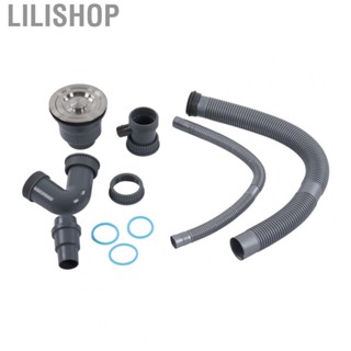 Lilishop Kitchen Sink Drain  Kit Fast Drainage Sink Drainpipe for Drainage System