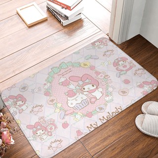 พรมปูพื้น กันลื่น ลาย My Melody ขนาด 40x60 ซม. สําหรับตกแต่งบ้าน ห้องครัว