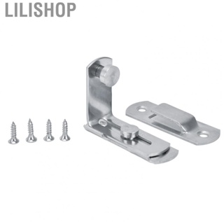 Lilishop Stainless Steel Angle Door Buckle Barn Door Lock High Security  Corrosion for Doors for Garages for