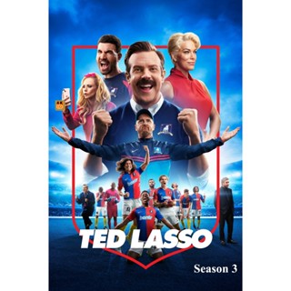 หนัง DVD ออก ใหม่ Ted Lasso Season 3 (2023) เท็ด ลาสโซ่ ปี 3 (12 ตอนจบ) (เสียง อังกฤษ | ซับ ไทย/อังกฤษ) DVD ดีวีดี หนังใ