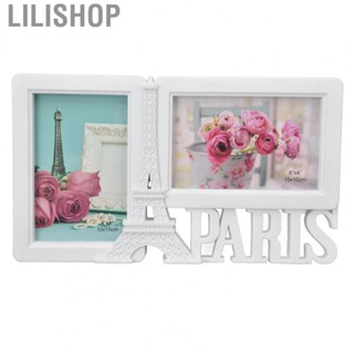 Lilishop 2PCS Rectangle Photo Frame Home Decorative Photo Frame 2 Hole Wedding New