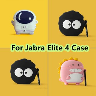 【ส่วนลด】เคสหูฟัง แบบนิ่ม ลายการ์ตูน สําหรับ Jabra Elite 4 Jabra Elite 4