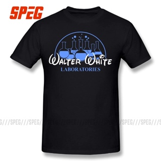 ขายดี เสื้อยืดผ้าฝ้าย 100% พิมพ์ลาย Walter White Laboratories Breaking Pinkman Bad Amc Heis * Nberg Mr 416797