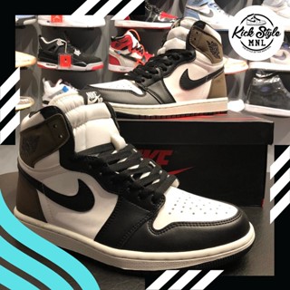 Jordan 1 High [DARK MOCHA] - รองเท้าผ้าใบลําลอง ข้อสูง สําหรับผู้ชาย (คุณภาพสูง) TJRP