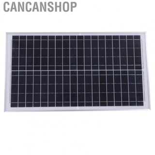 Cancanshop SolarPanel Polycrystalline Silicon Easy Mounting Solar Photovoltaic PV  30W