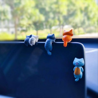 Back Shadow Meow Car Decoration Screen Decoration Cute Cartoon Car Supplies Doll Car Interior Dashboard KEzf