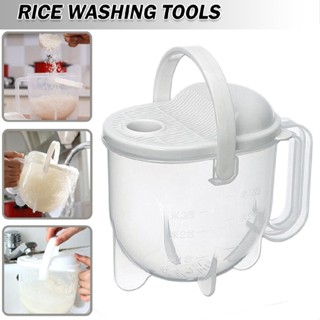 Plastic Quick Cleaning Rice Washing Device Rice Washer Rice Bowls Kitchen Tool