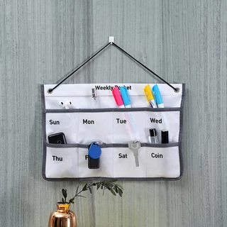 ปฏิทินออมเงิน planner ติดผนังวัสดุผ้าใบ ปฏิทินประหยัดเงินปฏิ รายเดือน