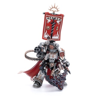 พร้อมส่ง ของแท้ 100% โมเดลหุ่นยนต์ JOYTOY WARHAMMER 40K Grey Knights Castellan Crowe 1/18 ของเล่น ของขวัญ สําหรับเด็ก