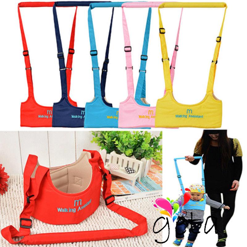 Geta-baby Walking Harness Adjustable Walker Helper Infant Learning Walking Assistant Bearing ความจุ 0-28 KG