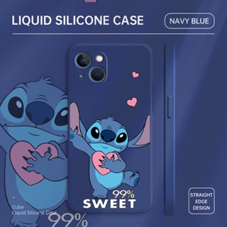 เคสโทรศัพท์ซิลิโคน TPU แบบนิ่ม ลายการ์ตูน Stitch ป้องกันเลนส์กล้อง สําหรับ Vivo Y01 Y02s Y12 Y12a Y12s Y15 Y15a Y15s Y16 Y17