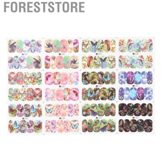 Foreststore Nail Art  Exquisite Pattern Water Transfer DIY Colorful Nail Art LJ4