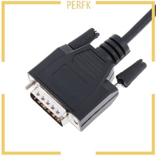 [Perfk] สายเคเบิลต่อขยาย 16Pin ตัวผู้ เป็น DB 15Pin ตัวผู้ II