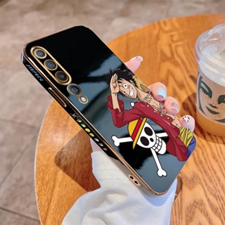 เคสโทรศัพท์มือถือนิ่ม ขอบสี่เหลี่ยม พิมพ์ลาย D.Luffy หรูหรา สําหรับ Xiaomi Mi 8 9 9T 10 10T Pro 10 Lite 5G