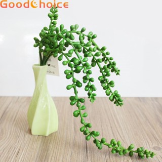 【Good】Beauty Succulents Beads Bracketplant Flower Hanging Vines Plants Wall Decor【Ready Stock】