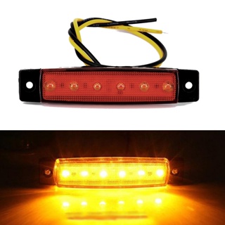 ⚡READYSTOCK⚡Trailer Side Marker Taillight Light Waterproof DC 12V 6 LED Truck Taillight Lamp