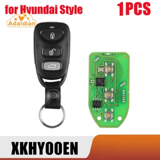 รีโมตกุญแจรถยนต์ 3 ปุ่ม สําหรับ Xhorse XKHY00EN Hyundai Style VVDI