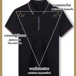 AAA---ชายเสื้อโปโลสไตล์เกาหลีสบายๆ สำหรับชายที่ชอบแฟชั่น