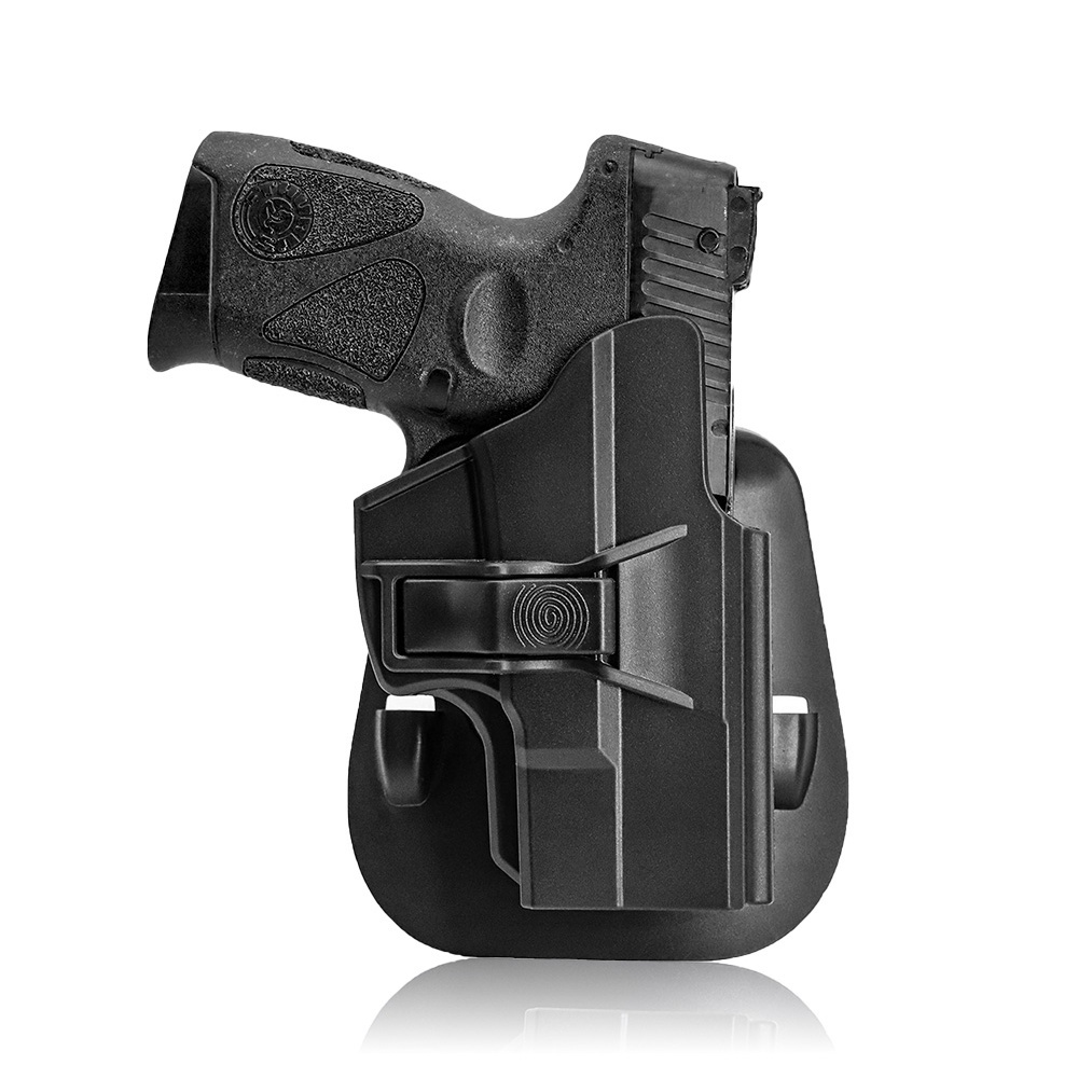 TEGE Tactical Polymer Paddle Belt Holster OWB Holster for Taurus PT111 G2 G2C G2S G3 G3C Taurus