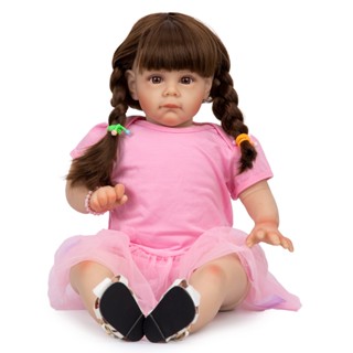 Keiumi ตุ๊กตาเด็กทารกจําลอง คุณภาพสูง 24 นิ้ว 60 ซม.